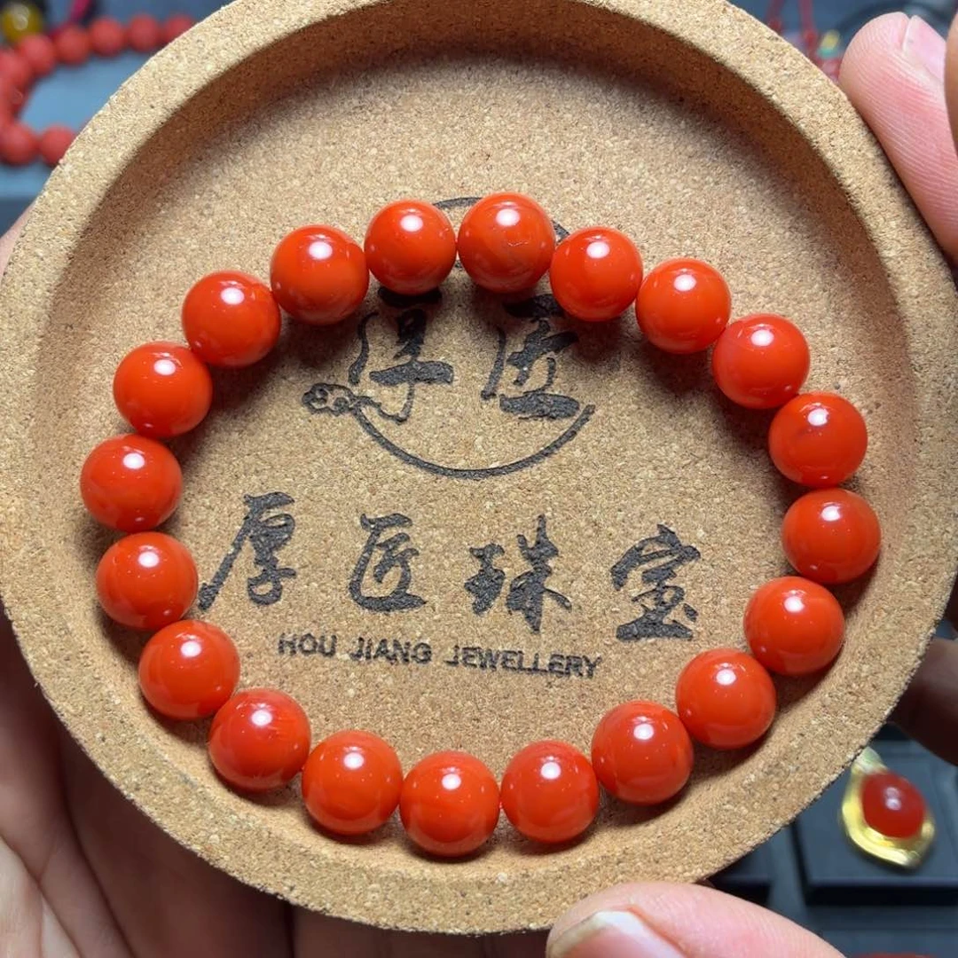 南红玛瑙1未镶嵌10冷水河单圈