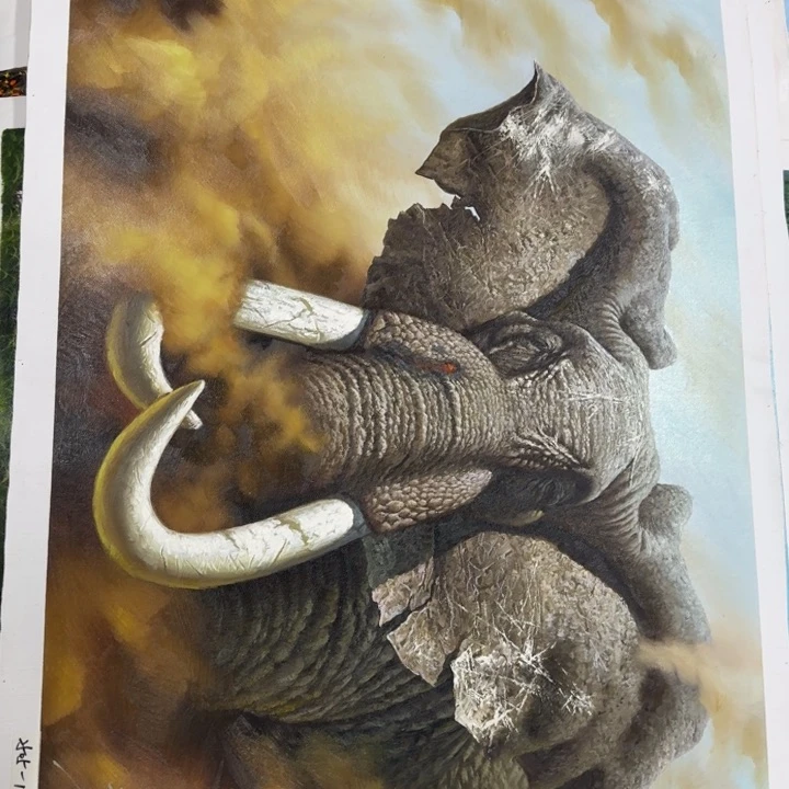 油画你是一种什么样