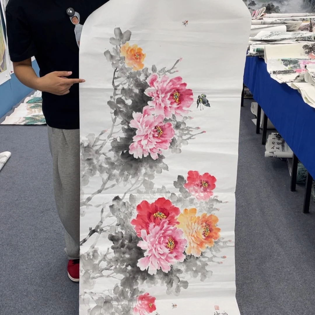 国画手绘国画欣赏一下