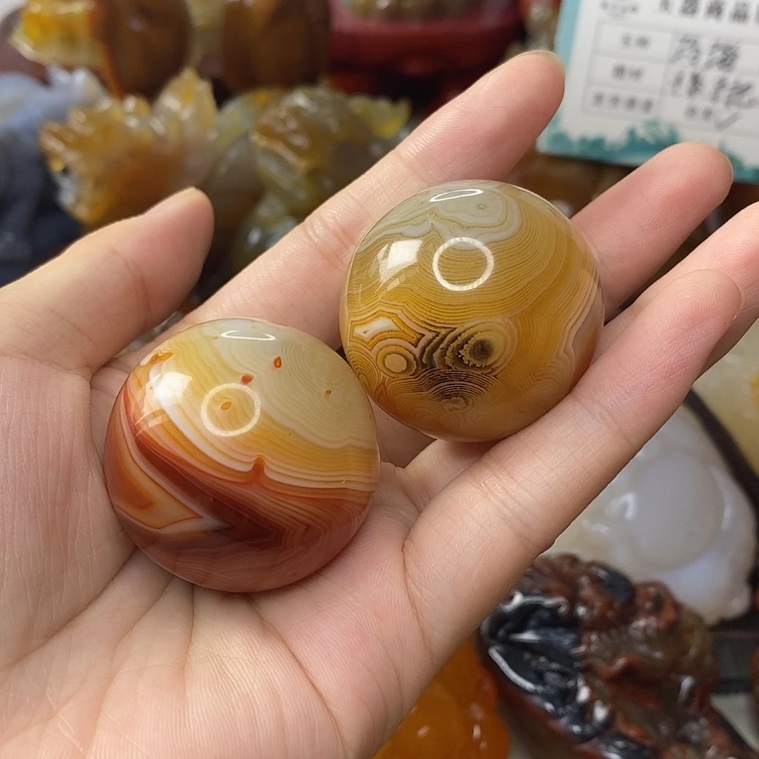 未镶嵌手把件玛瑙/玉髓