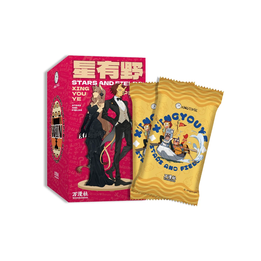 （小豆）万漫社星有野正版授权动画收藏卡盲盒（代拆）