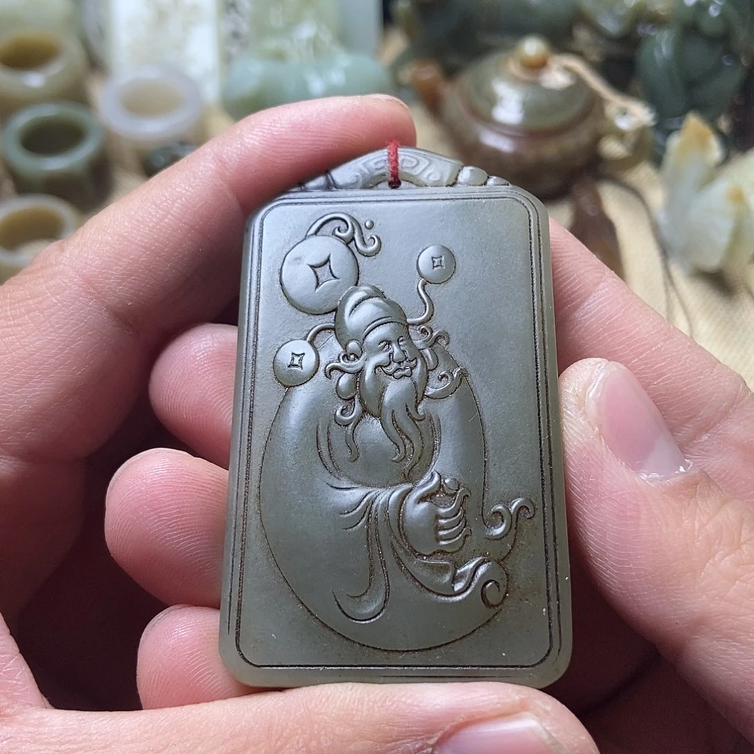 和田玉挂件未镶嵌