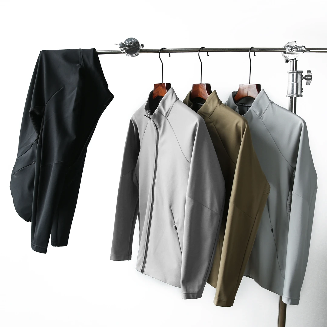 机能王炸单品！3D立裁！春季男士户外综训小立领运动夹克