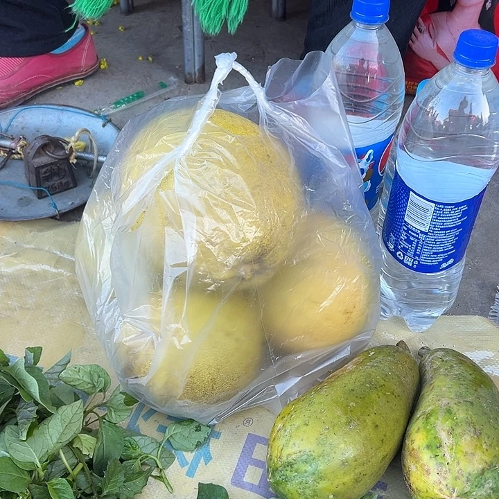 云南老品种柚子4个