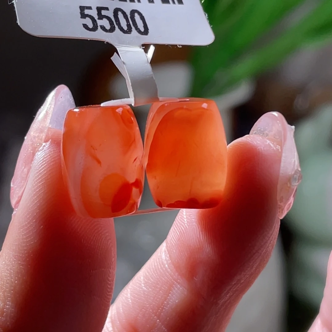 南红玛瑙未镶嵌挂件5500