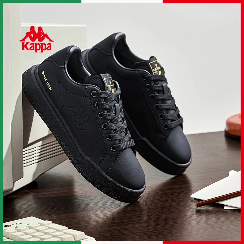 Kappa/卡帕简约时尚板鞋背靠背秋冬季百搭轻便包裹性运动鞋21CJ