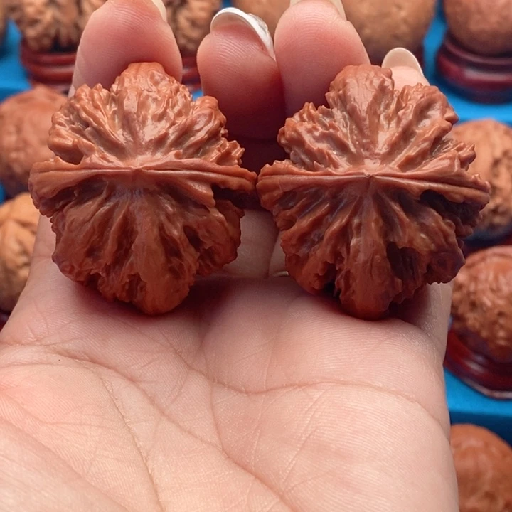 核桃精品文玩核桃手捻粗筋王