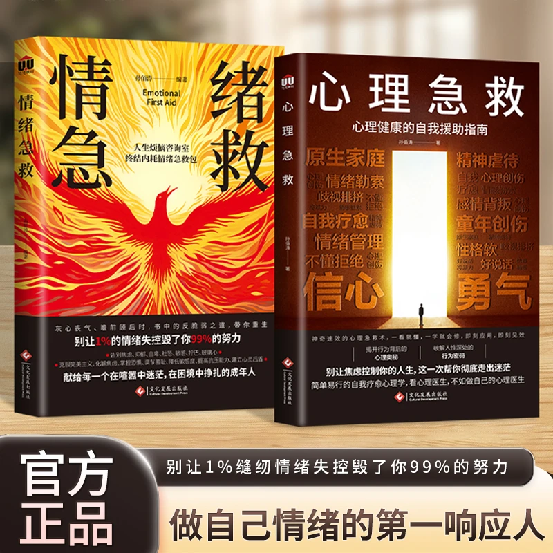 心理急救+情绪急救 治愈每一次情绪崩溃都是对内心力量的锻造