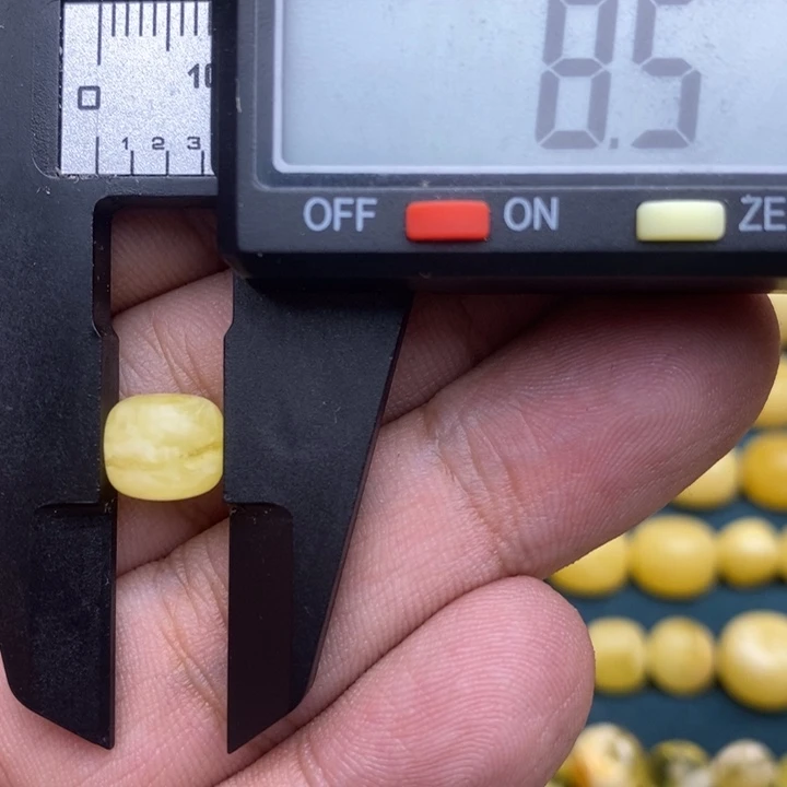 未镶嵌琥珀裸石23号8.5*7.5