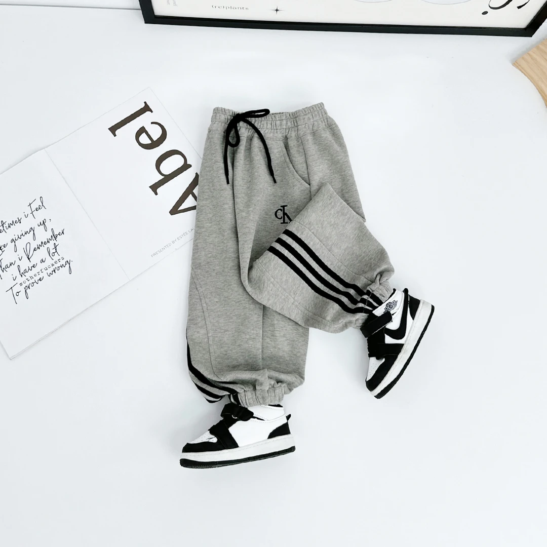 儿童裤子春秋款男童运动裤2025秋新款秋装 UTT52009 悠悠童话童装