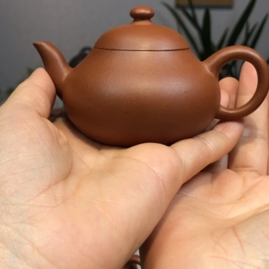 紫砂茶壶化**@老红泥梨型120c c
