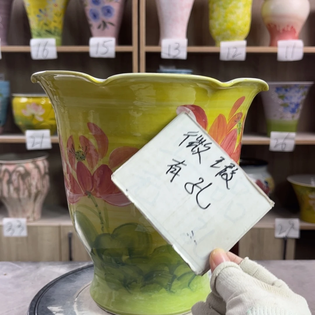 小***雨景德镇陶瓷花盆花盆