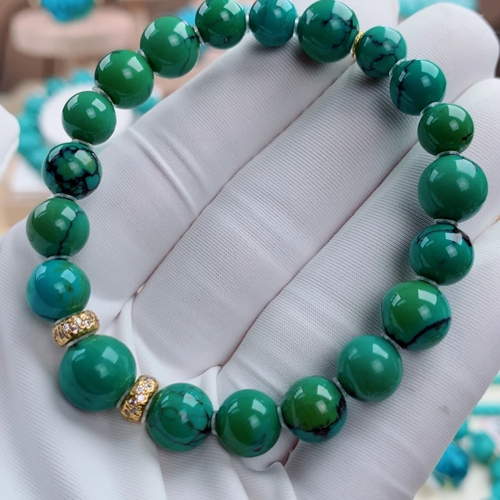 绿松石未镶嵌挂件