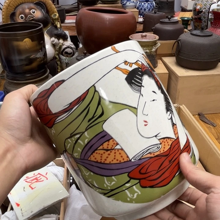 瓷片瓷器摆件工艺品摆件777