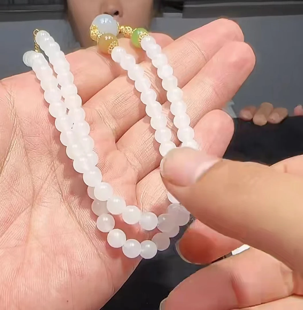 【胖】和田玉项链@k