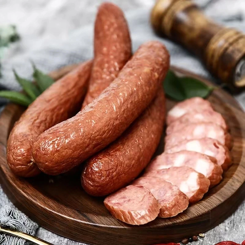 哈尔滨红肠东北特产正宗肉肠俄罗斯蒜香香肠熟食即食小吃零食