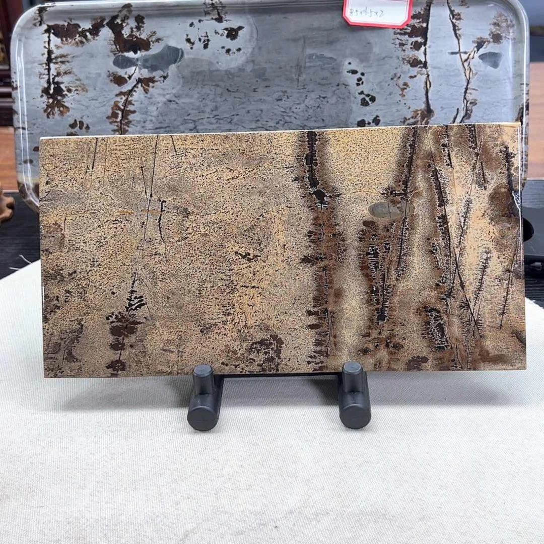 广西石广西天然国画石