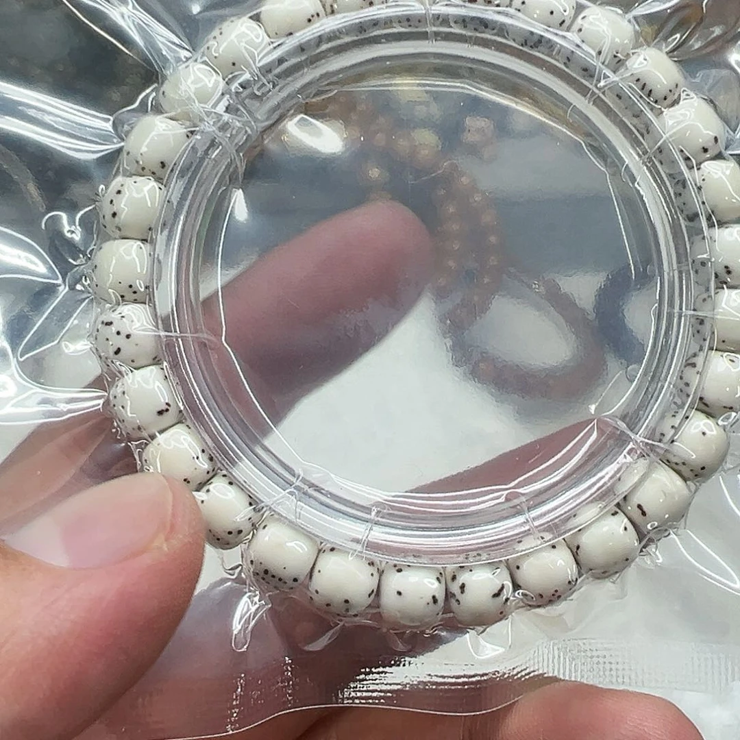 星月菩提手串24高端半臂大留白星月菩提单圈8×7