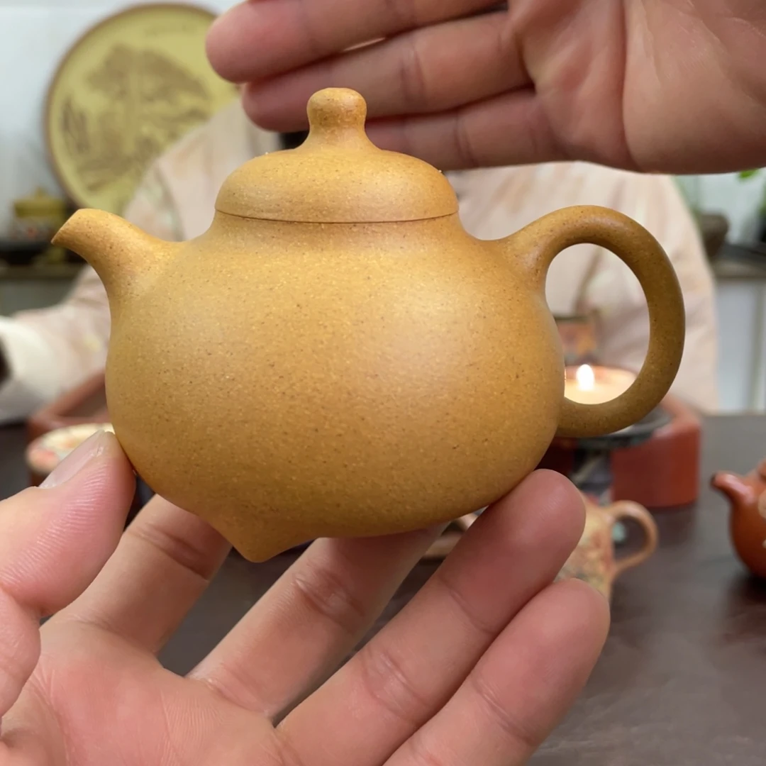 紫砂茶壶乳钉段泥