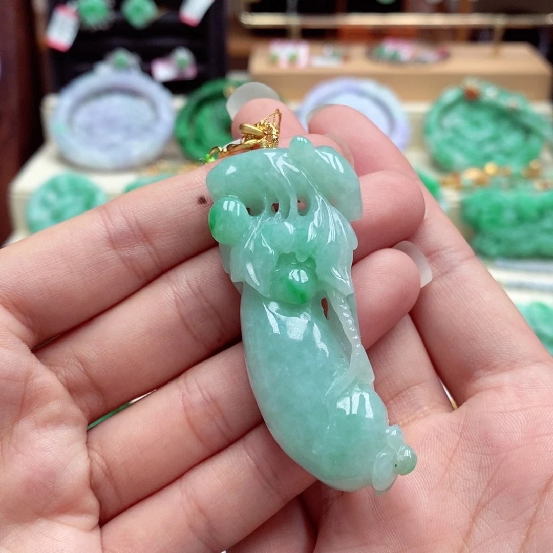 颈饰未镶嵌翡翠翡翠