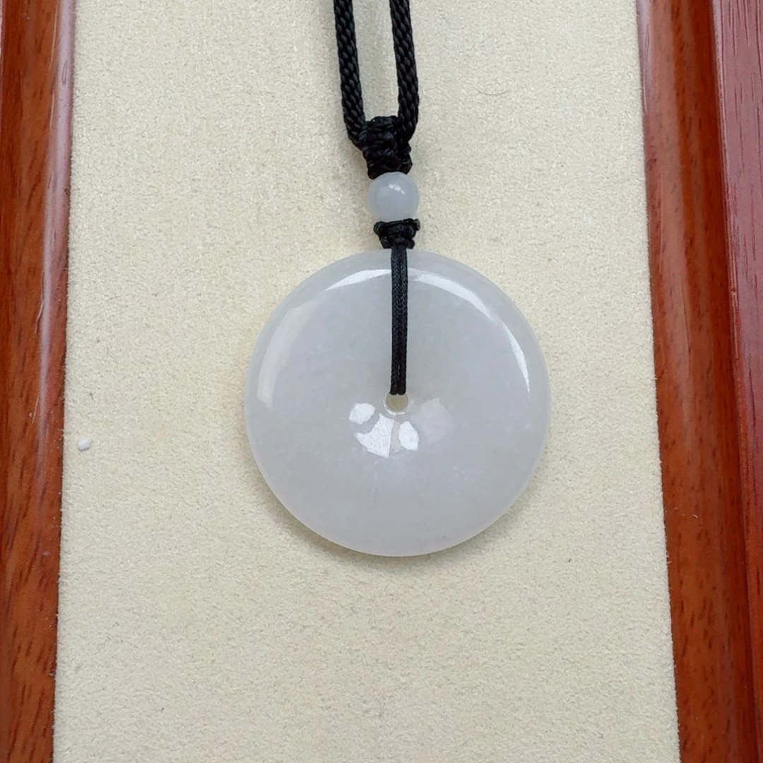 翡翠未镶嵌吊坠(不含链)盐*水孤品