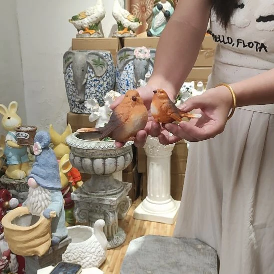 合成树脂树脂小鸟一对