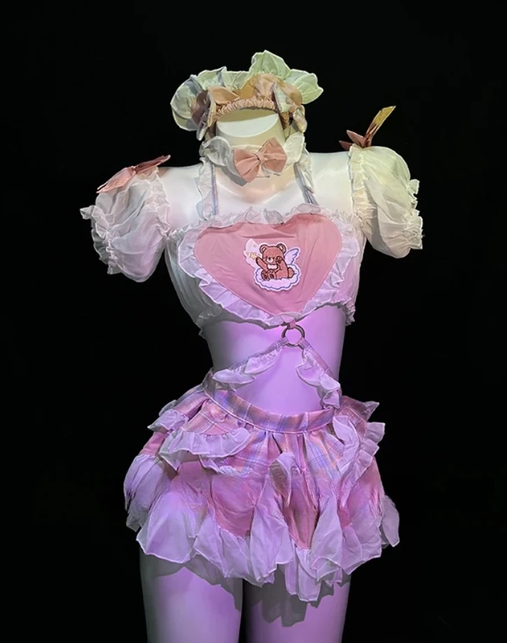 【阿梦梦no退no换】80-130斤小熊baby公主裙