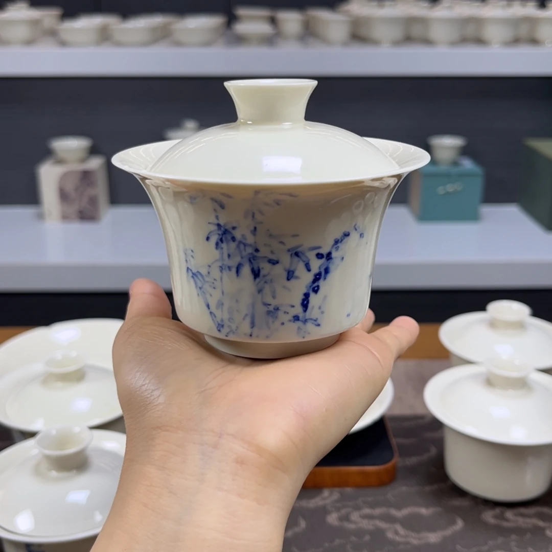 全手工 有缩釉点 微瑕价