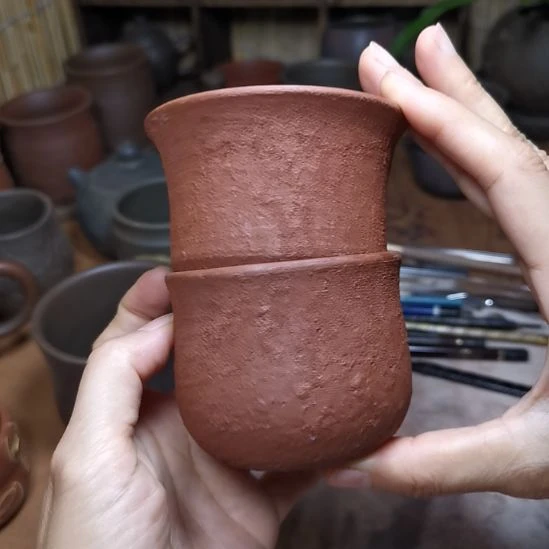 广西钦州坭兴陶茶杯