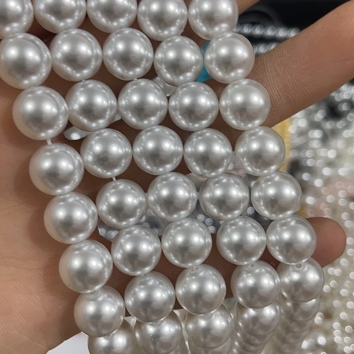 贝壳非金属一条10mm贝宝珠