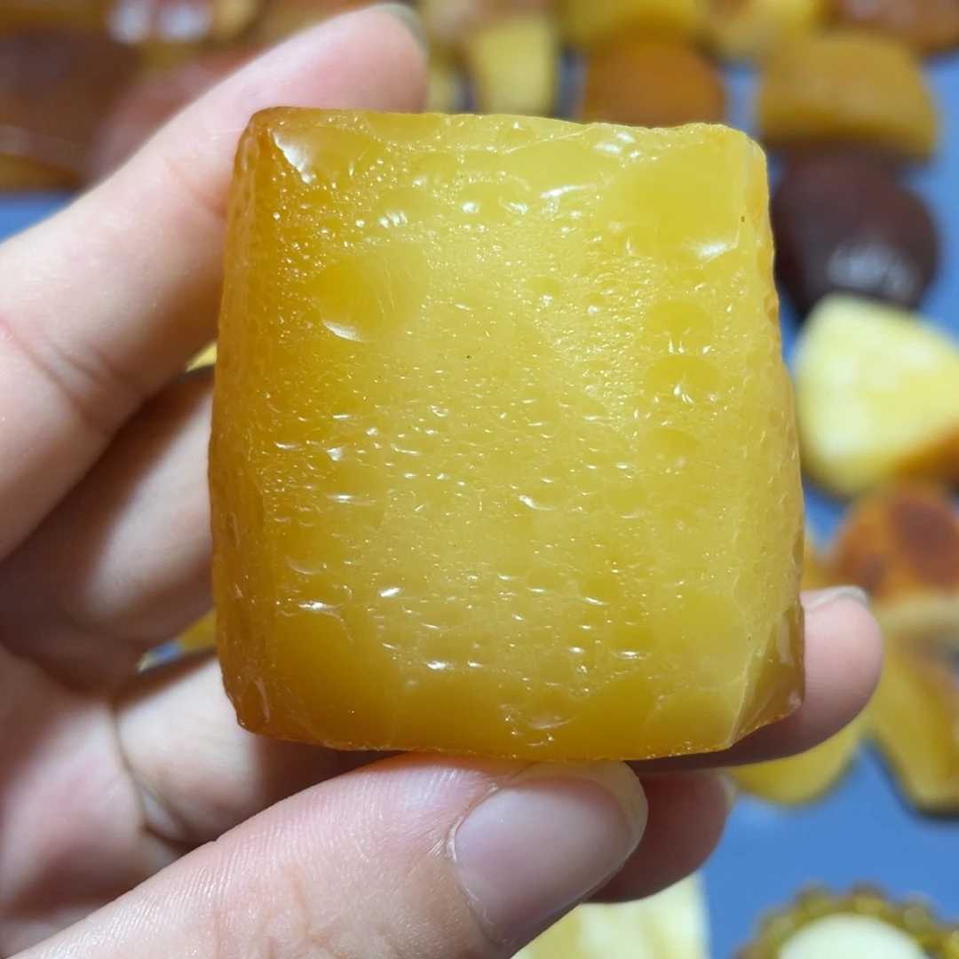 未镶嵌定制蜜蜡平安扣料