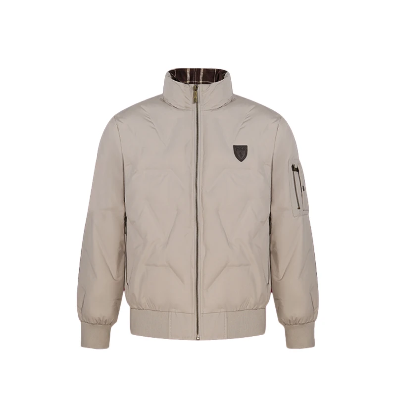 【七妹男装】运动棉衣休闲棉服短款男厚款保暖冬装加厚时尚棉袄3073