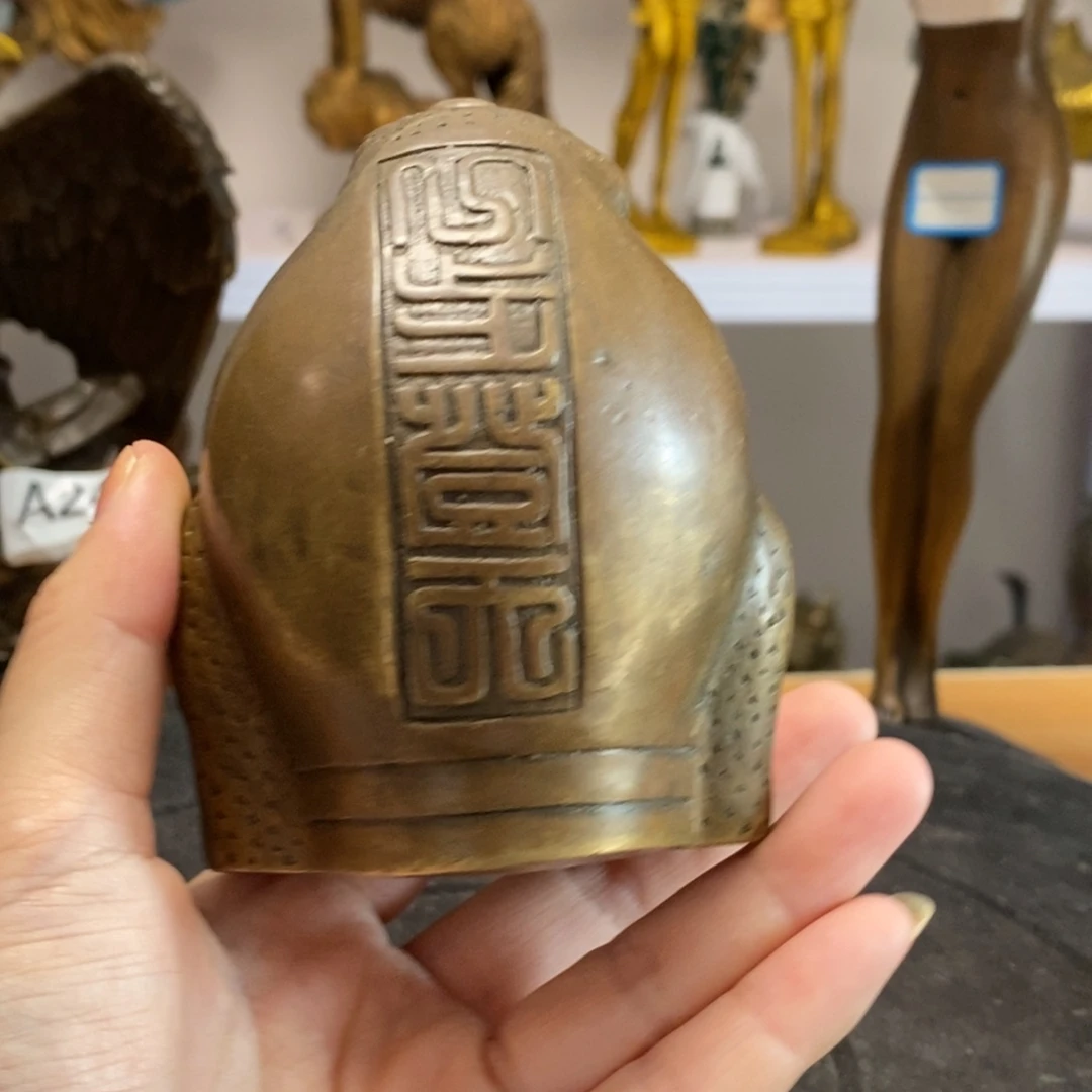 黄铜材质，金蟾摆件