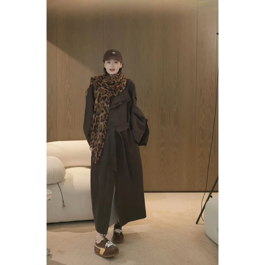 [自留款] / 郭幂幂 AW 降温必备 高货款长款风衣WT-20251632