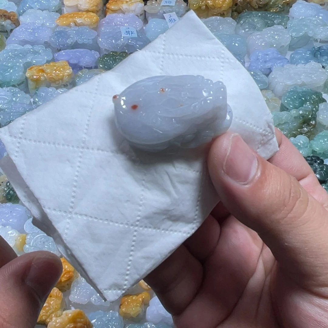 翡翠未镶嵌颈饰天然