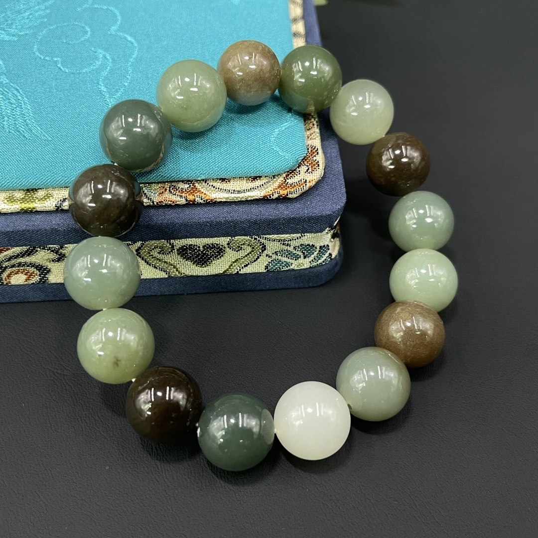 1220GY016和田玉手串