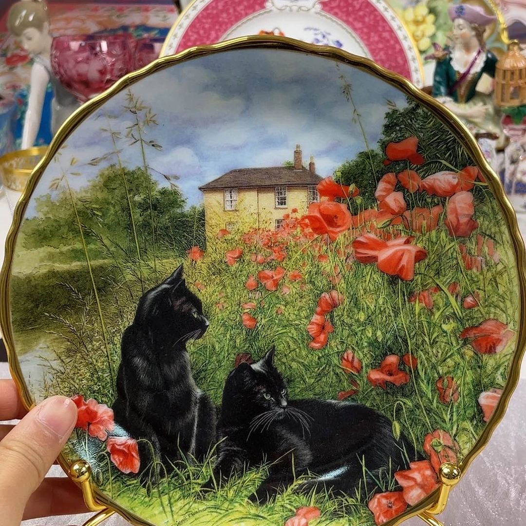 瓷片瓷器欧瓷咖啡杯水晶杯