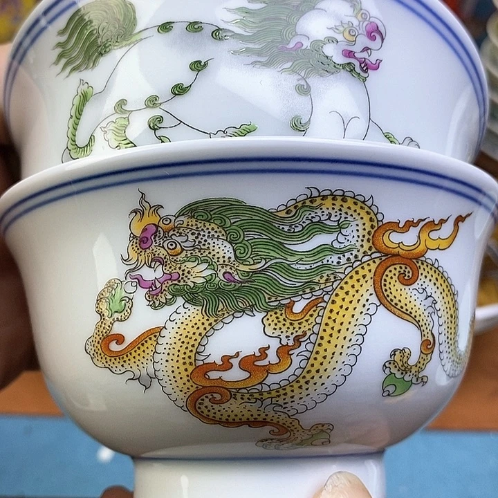 景德镇陶瓷藏式茶碗