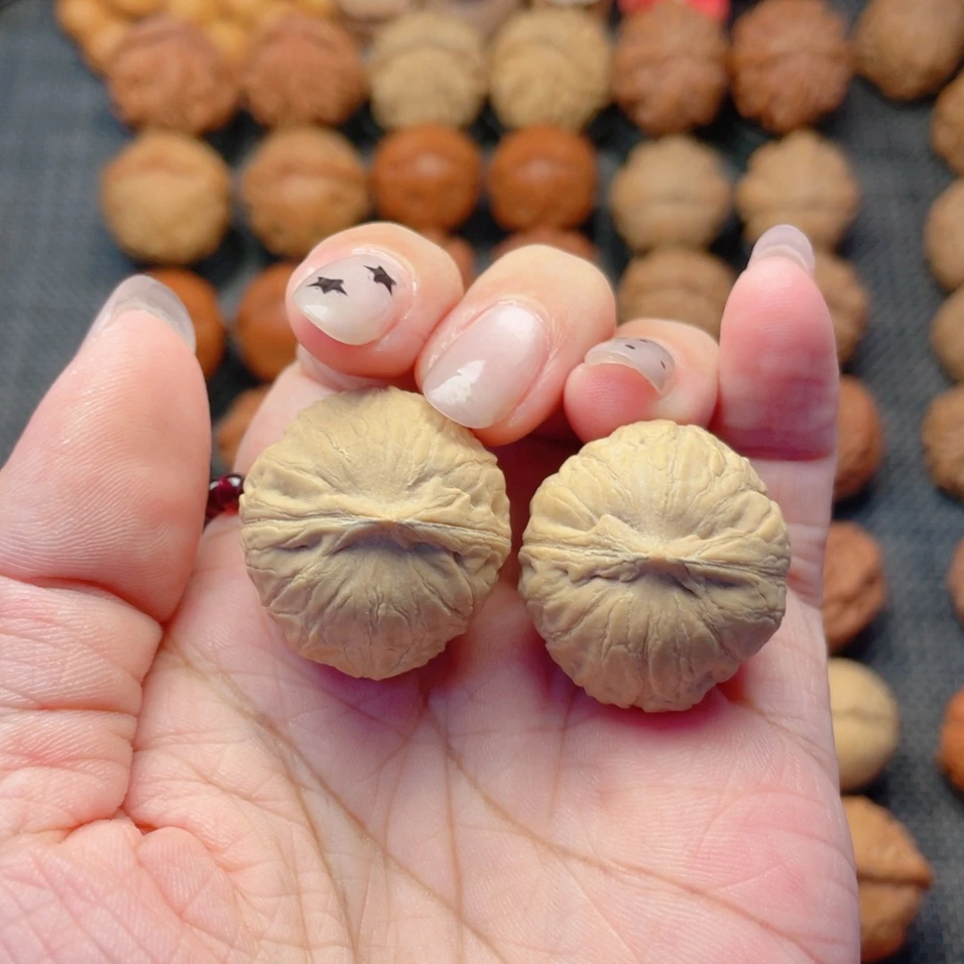 把件文玩核桃白月光