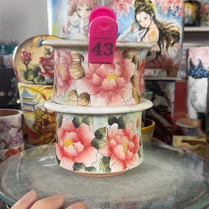 景德镇市手绘花盆性价比超级无敌高