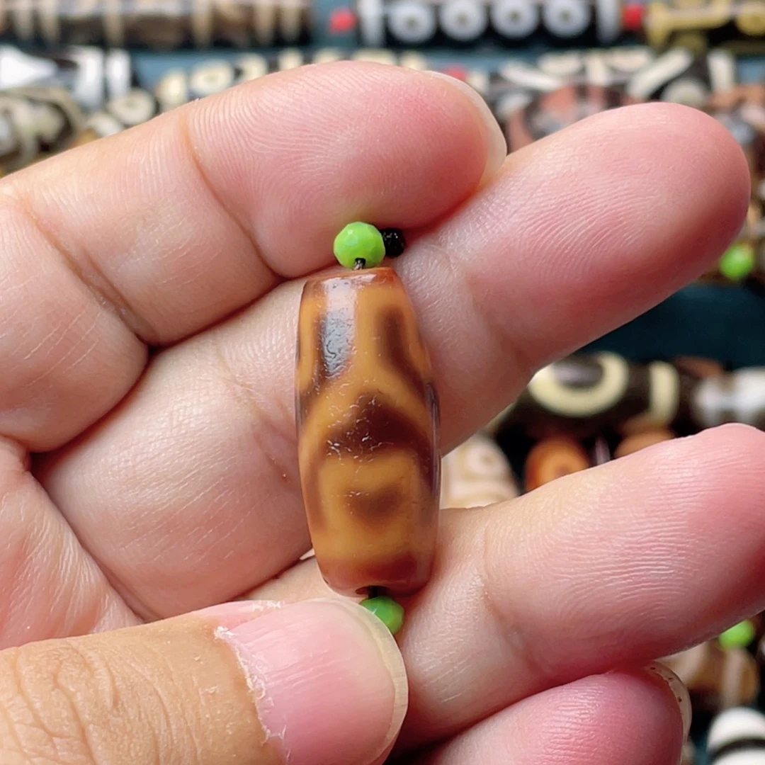 玛瑙/玉髓未镶嵌颈饰小卢龟甲莲心