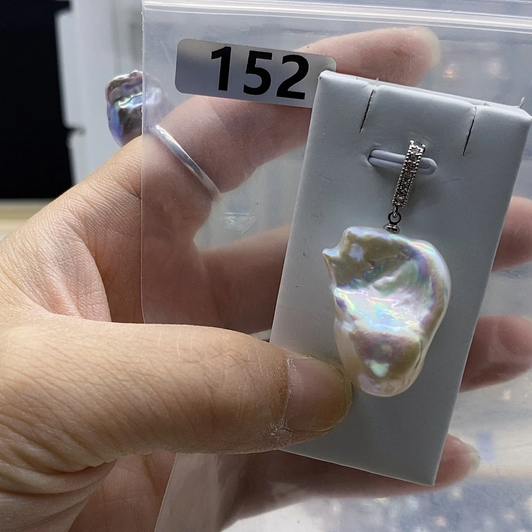 颈饰合金淡水珍珠