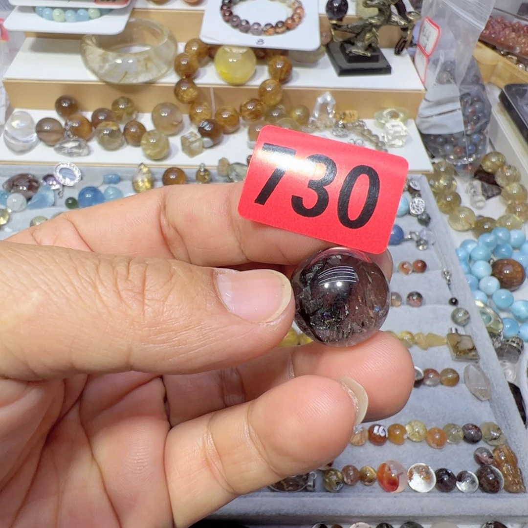 水晶颈饰未镶嵌微*生天然水晶