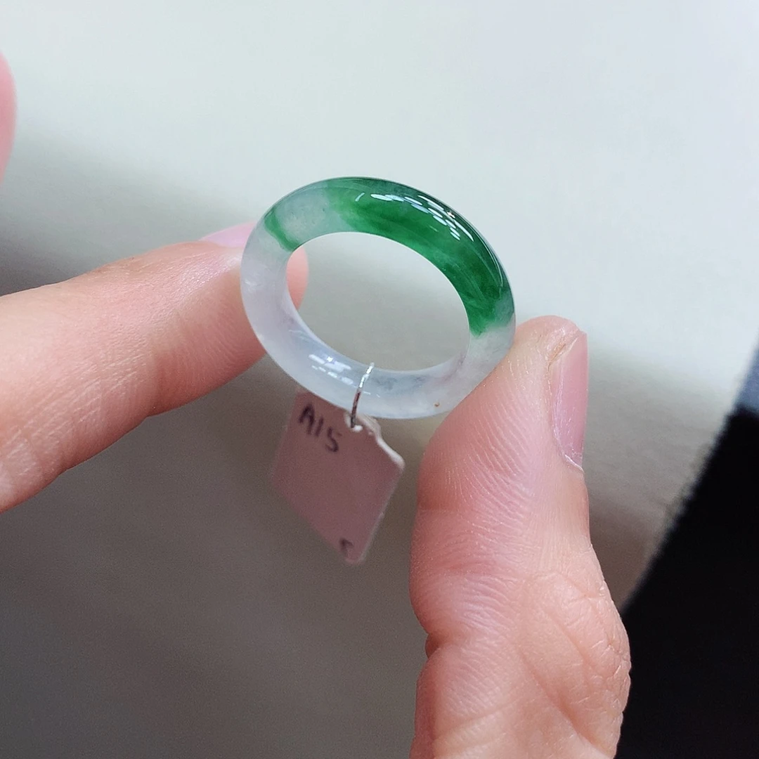 未镶嵌戒指翡翠11-12号