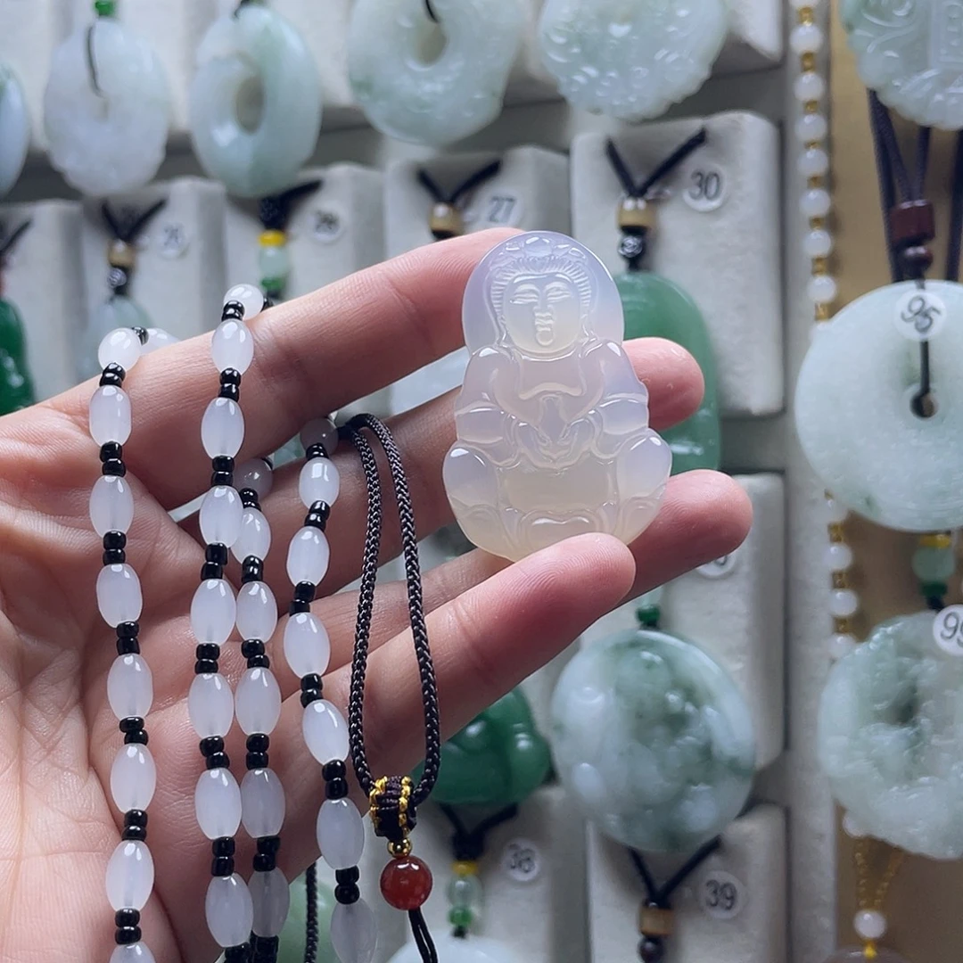 玛瑙/玉髓未镶嵌颈饰