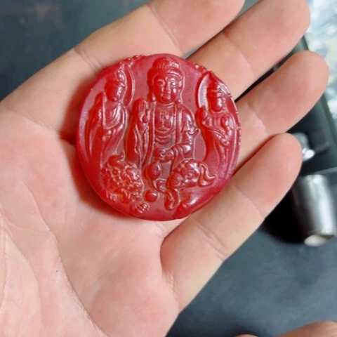 紫金钵盂菩提吊坠