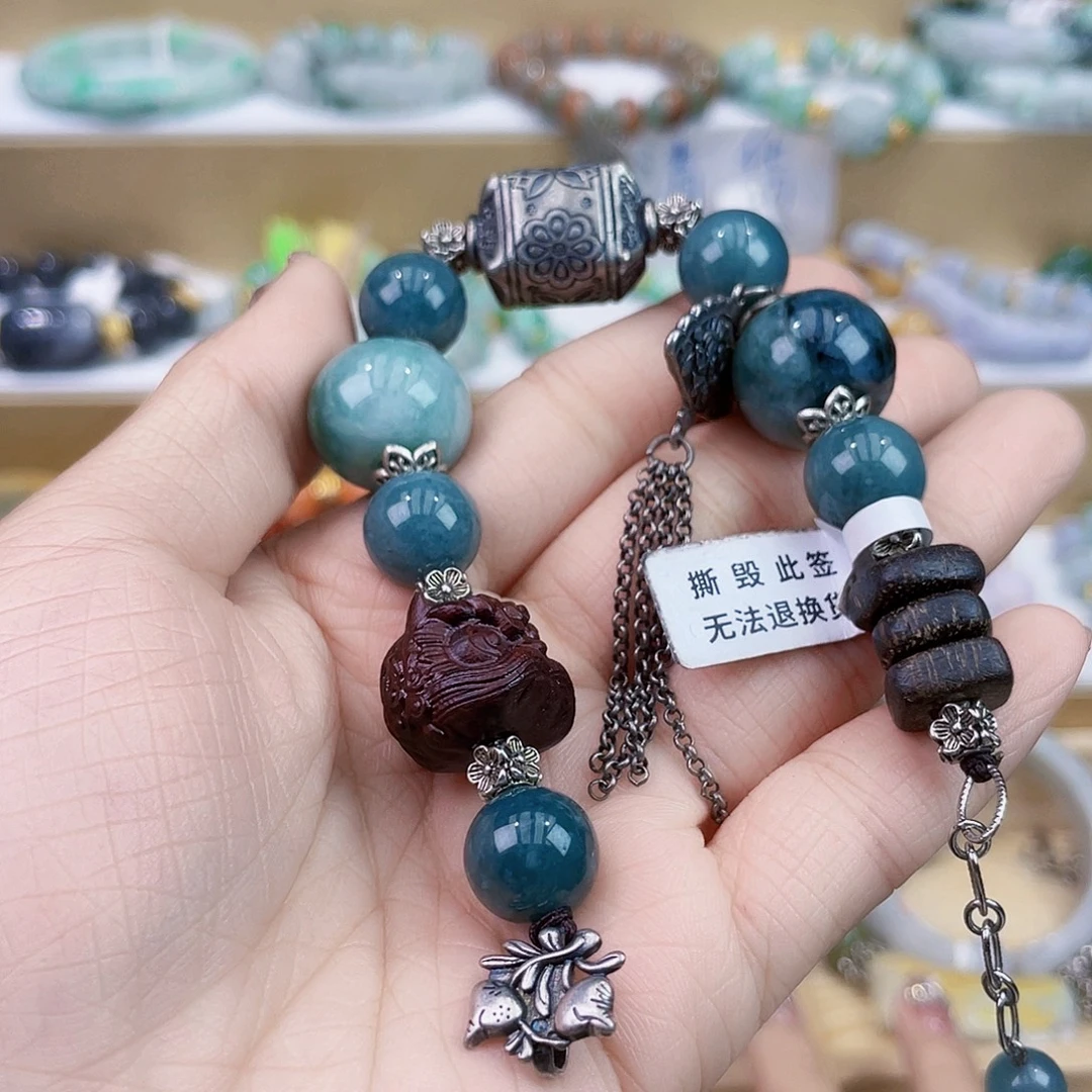 翡翠未镶嵌手链手链