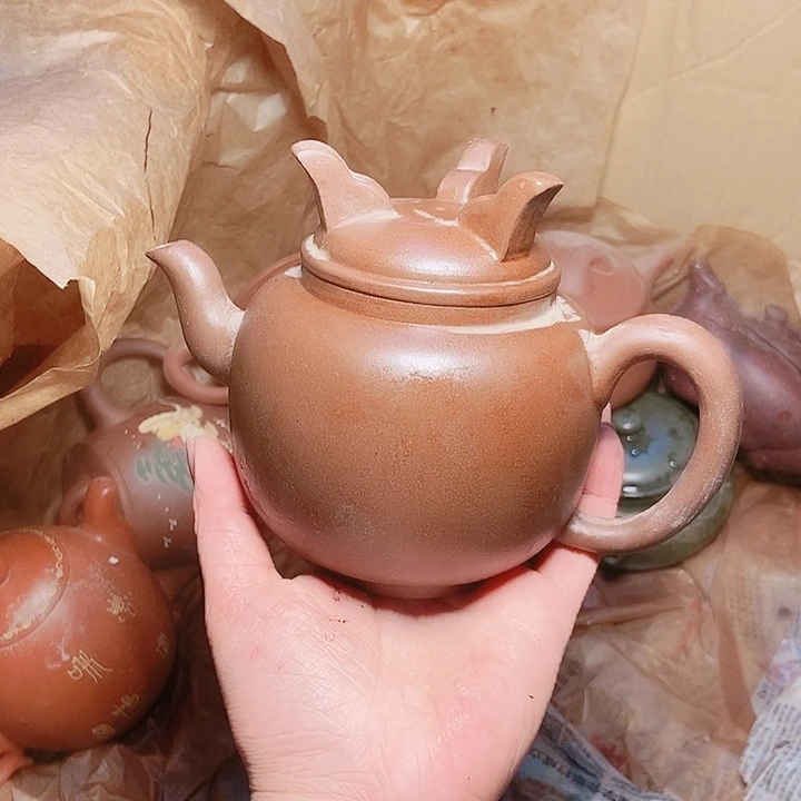 紫砂茶杯宜兴紫砂全手工制作