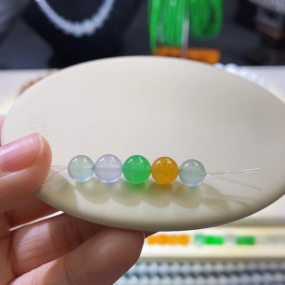 未镶嵌挂件翡翠一组