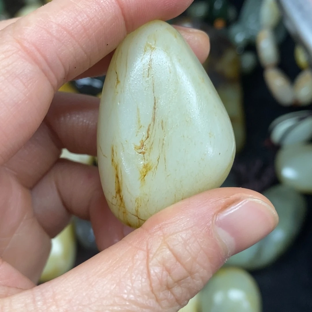 未镶嵌和田玉（糖玉）挂件博**今